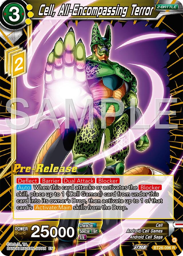 Cell, All-Encompassing Terror (BT26-096) [Ultimate Advent Prerelease Promos] | Cracking-Singles