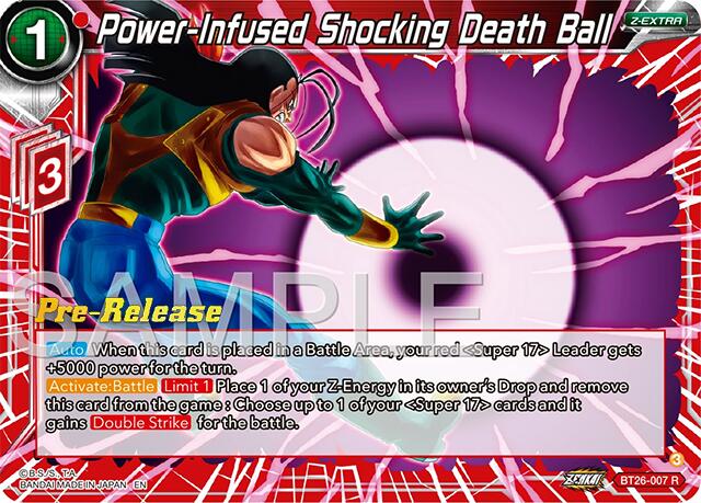 Power-Infused Shocking Death Ball (BT26-007) [Ultimate Advent Prerelease Promos] | Cracking-Singles