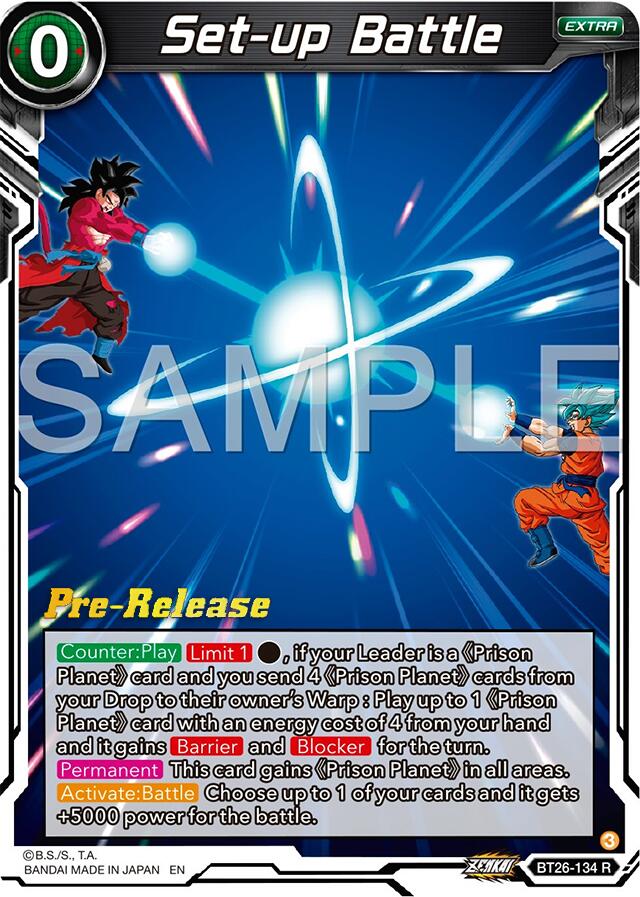 Set-up Battle (BT26-134) [Ultimate Advent Prerelease Promos] | Cracking-Singles