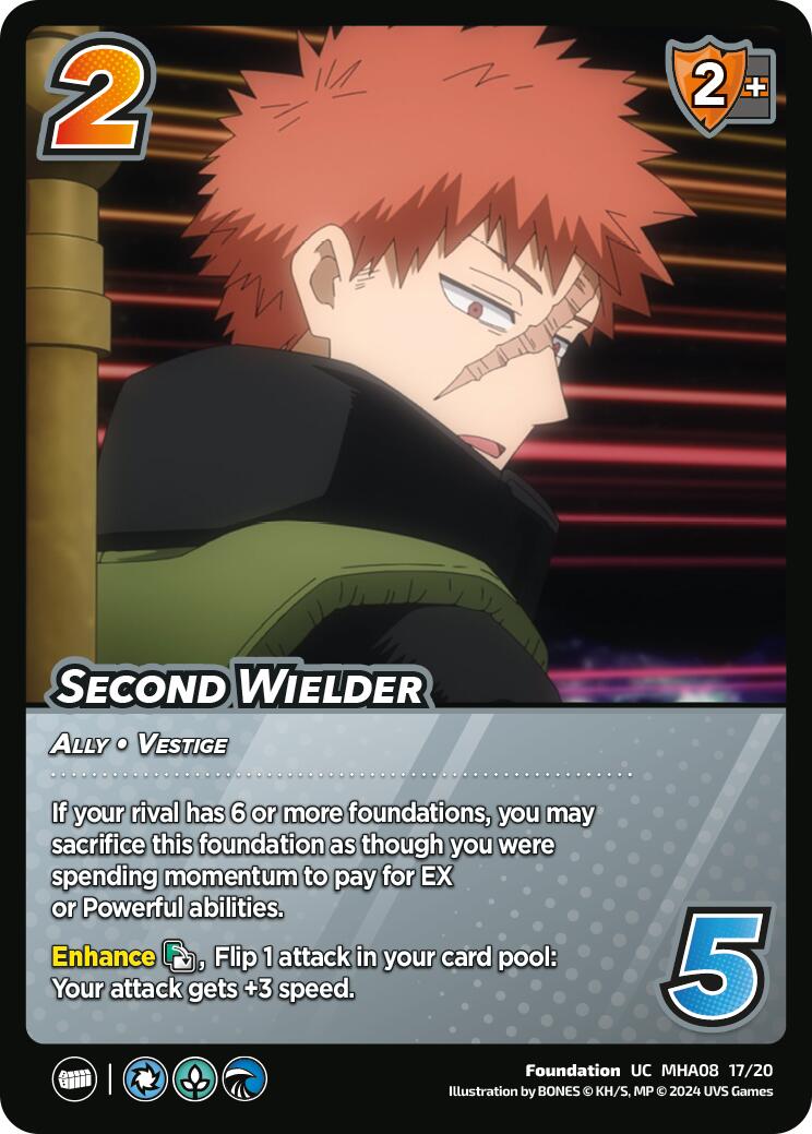 Second Wielder [Challenger Series: My Hero Academia - Dark Hero Arc] | Cracking-Singles