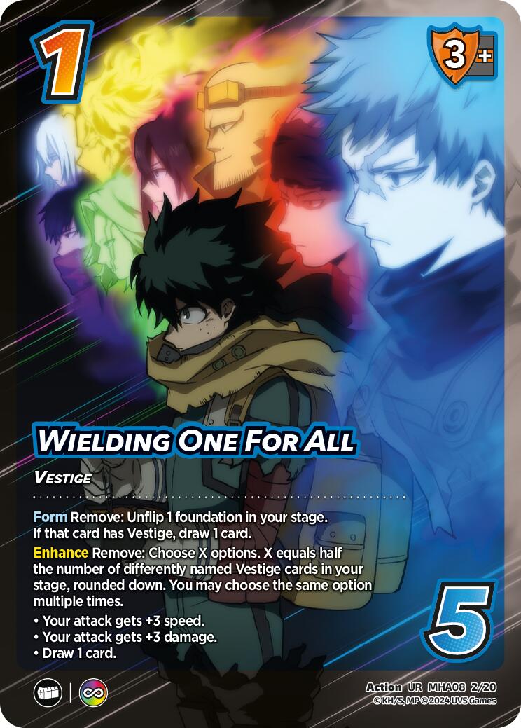 Wielding One For All [Challenger Series: My Hero Academia - Dark Hero Arc] | Cracking-Singles