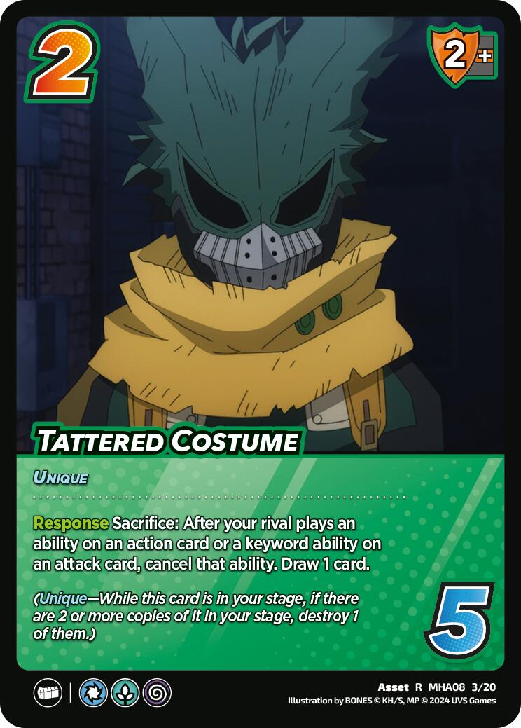 Tattered Costume [Challenger Series: My Hero Academia - Dark Hero Arc] | Cracking-Singles