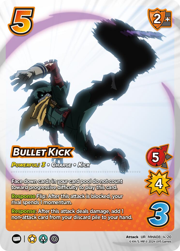 Bullet Kick [Challenger Series: My Hero Academia - Dark Hero Arc] | Cracking-Singles