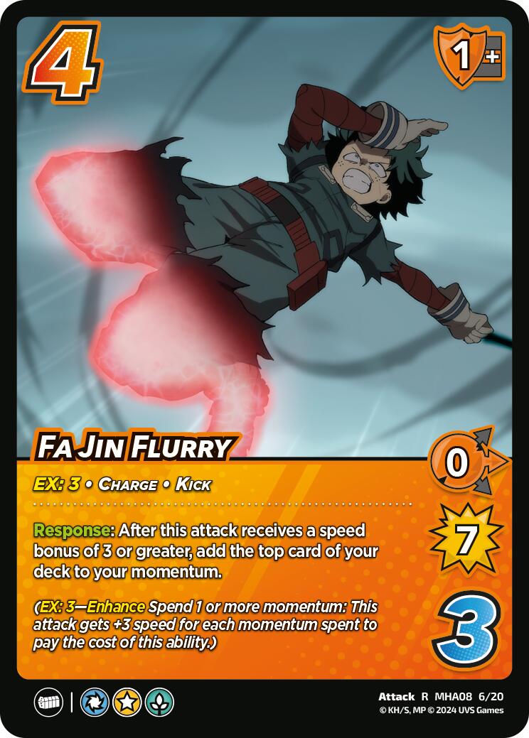 Fa Jin Flurry [Challenger Series: My Hero Academia - Dark Hero Arc] | Cracking-Singles