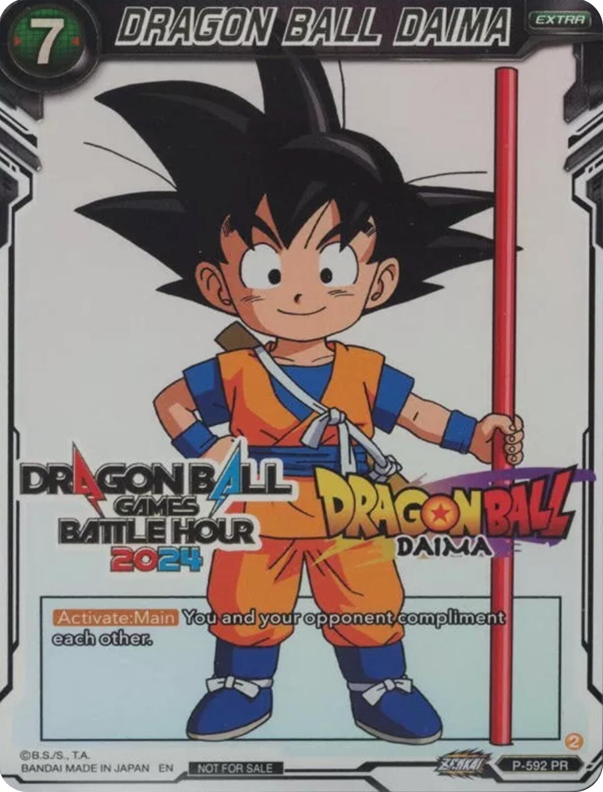 DRAGON BALL DAIMA (Dragon Ball Games Battle Hour 2024 Promo Card Set) (P-592) [Promotion Cards] | Cracking-Singles