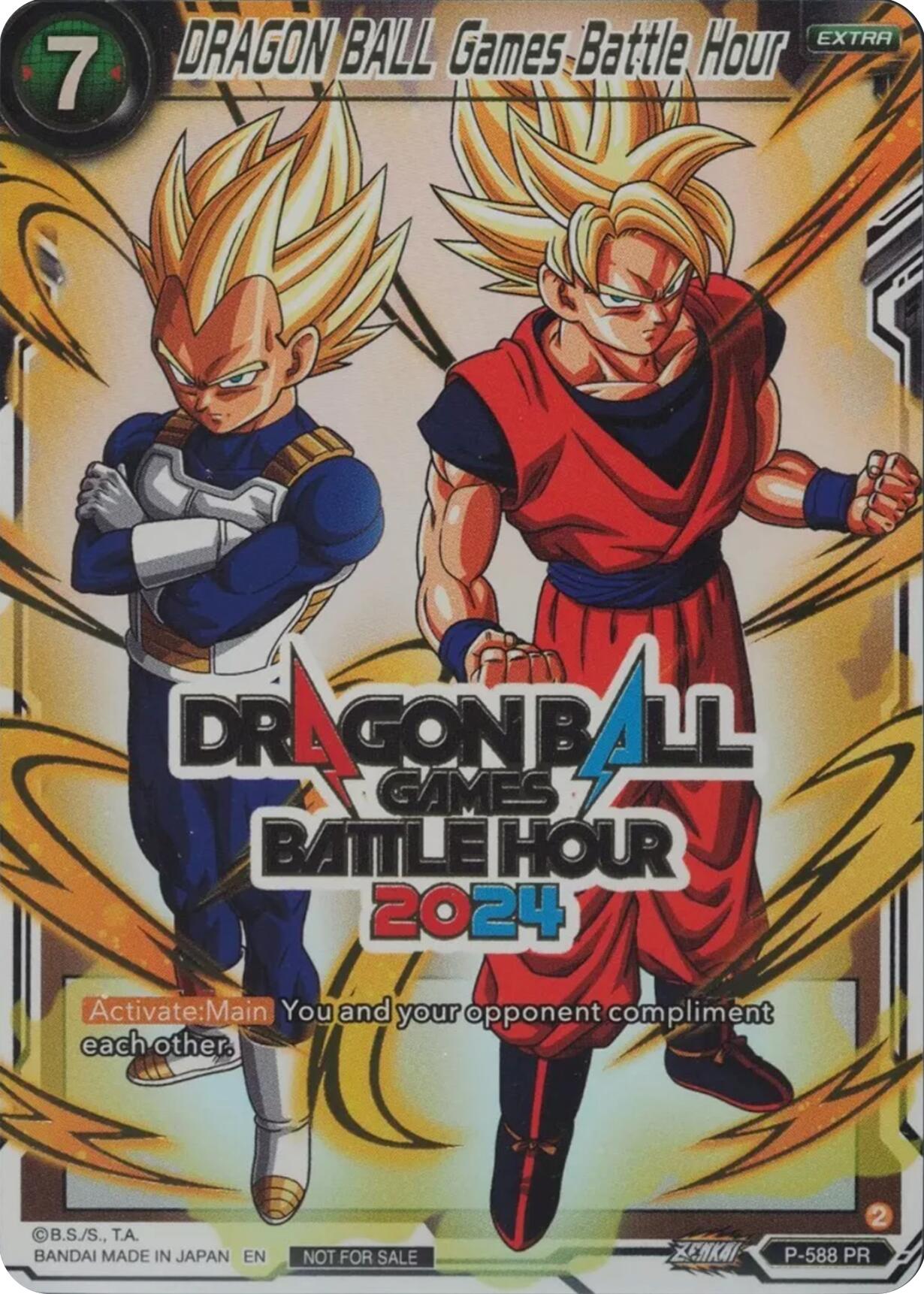 DRAGON BALL Games Battle Hour (Dragon Ball Games Battle Hour 2024 Promo Card Set) (P-588) [Promotion Cards] | Cracking-Singles