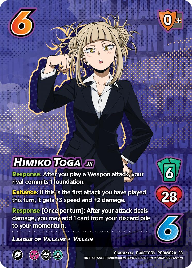 Himiko Toga (2024 Regionals Season 2) (Victory) [Miscellaneous Promos] | Cracking-Singles