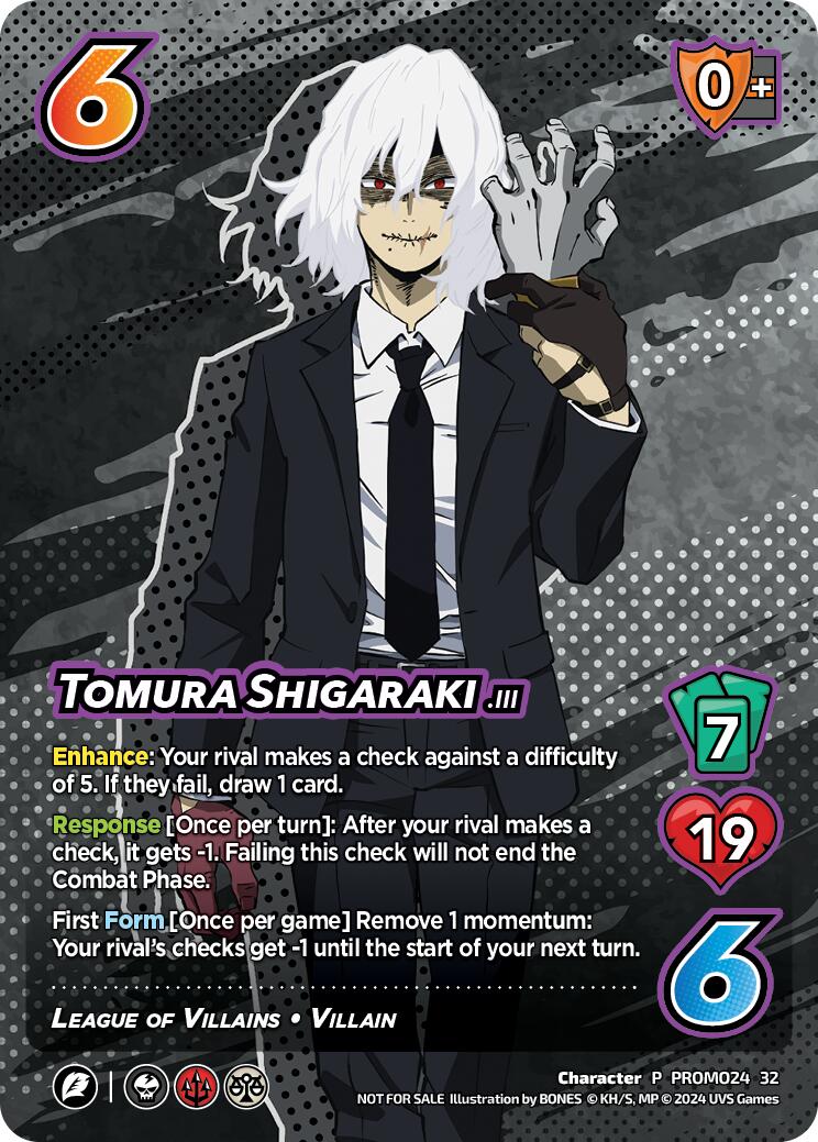 Tomura Shigaraki (2024 Regionals Season 2) [Miscellaneous Promos] | Cracking-Singles