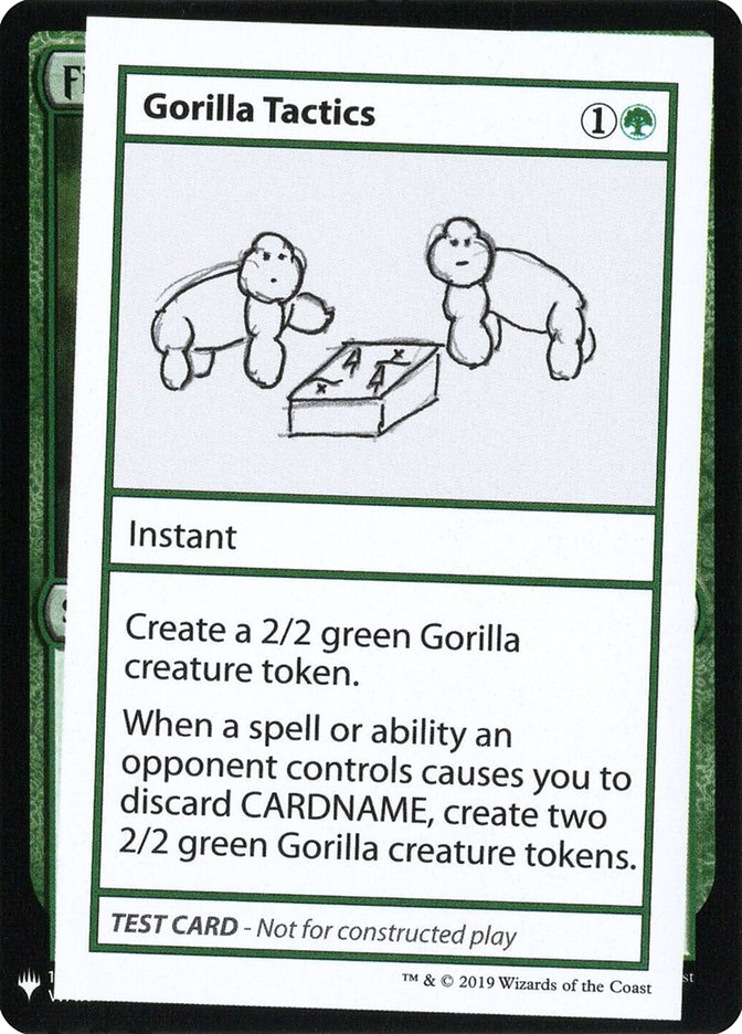 Gorilla Tactics [Mystery Booster Playtest Cards] | Cracking-Singles