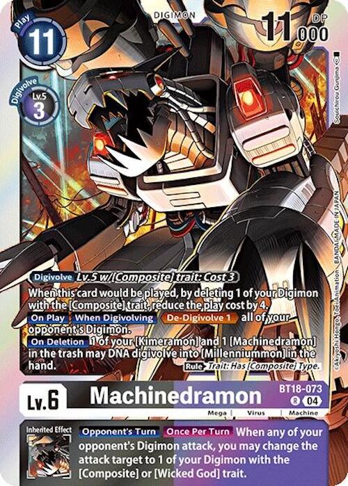 Machinedramon [BT18-073] [Release Special Booster 2.0] | Cracking-Singles