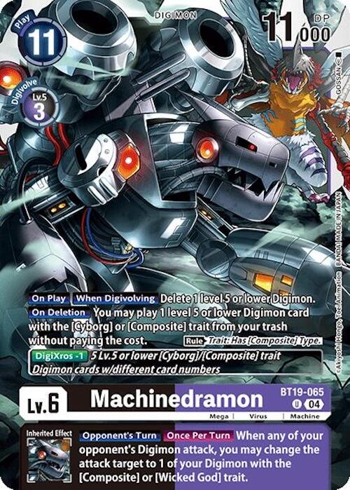 Machinedramon [BT19-065] [Release Special Booster 2.0] | Cracking-Singles