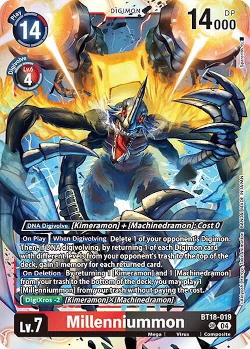 Millenniummon [BT18-019] [Release Special Booster 2.0] | Cracking-Singles