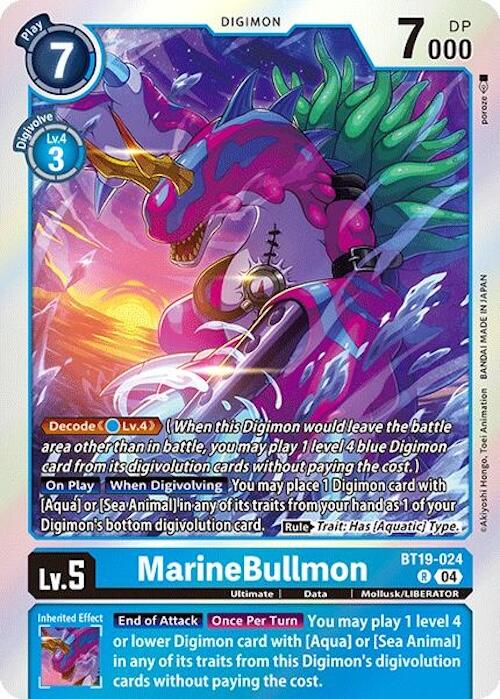 MarineBullmon [BT19-024] [Release Special Booster 2.0] | Cracking-Singles