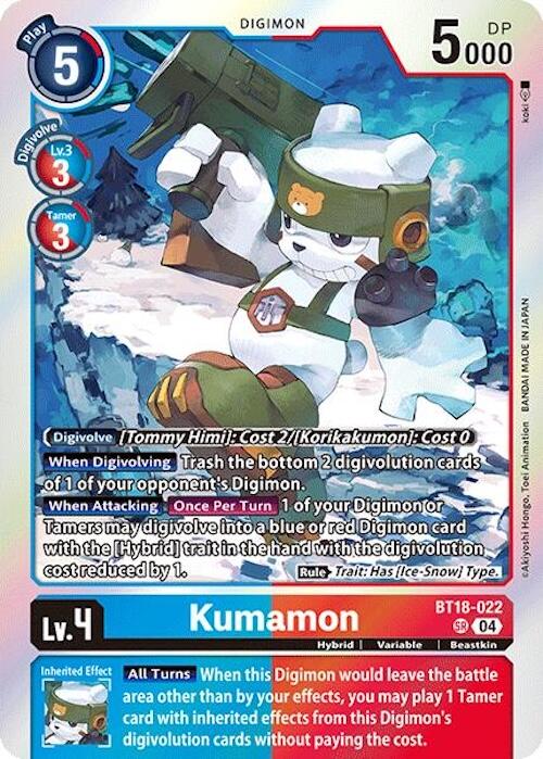 Kumamon [BT18-022] [Release Special Booster 2.0] | Cracking-Singles