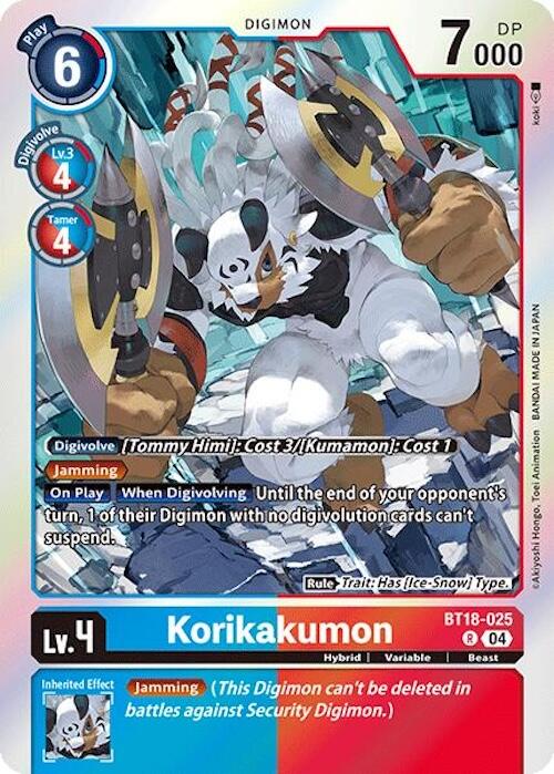 Korikakumon [BT18-025] [Release Special Booster 2.0] | Cracking-Singles