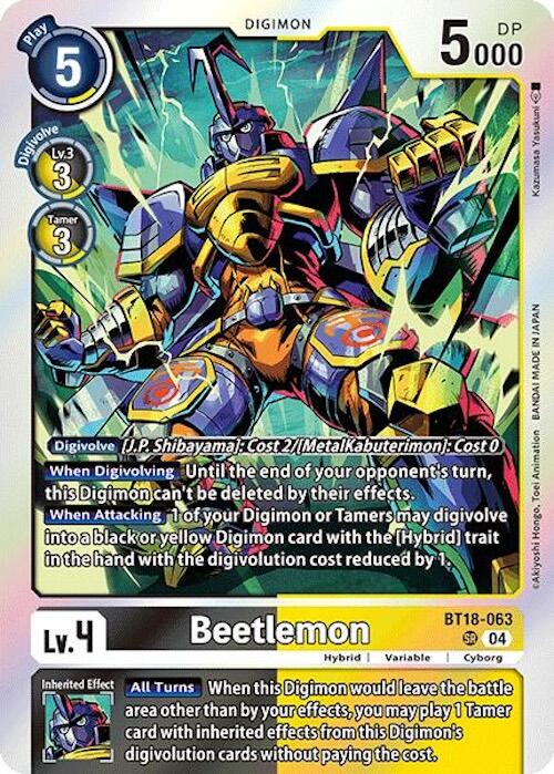 Beetlemon [BT18-063] [Release Special Booster 2.0] | Cracking-Singles