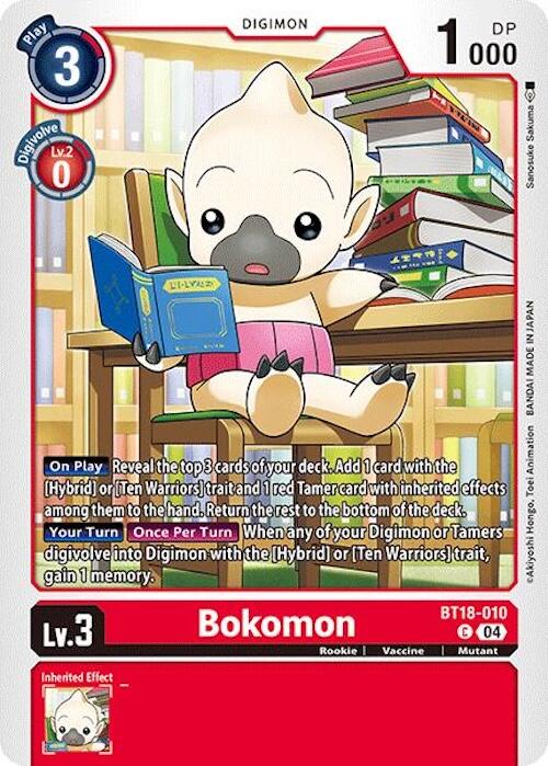 Bokomon [BT18-010] [Release Special Booster 2.0] | Cracking-Singles