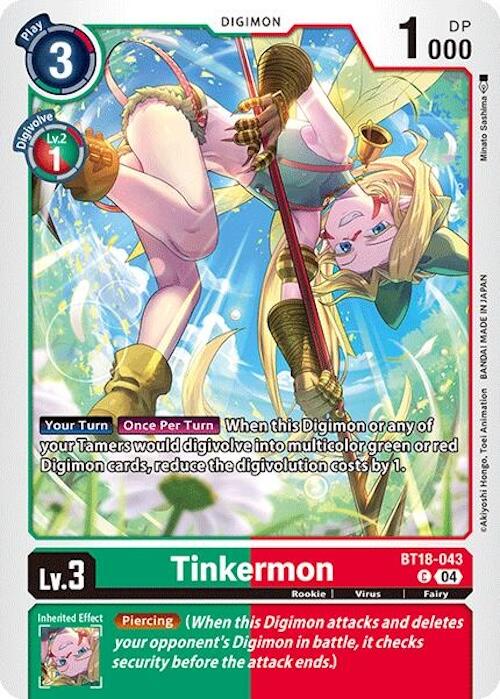 Tinkermon [BT18-043] [Release Special Booster 2.0] | Cracking-Singles