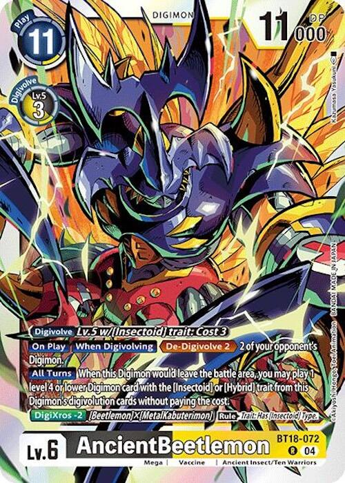 AncientBeetlemon [BT18-072] [Release Special Booster 2.0] | Cracking-Singles