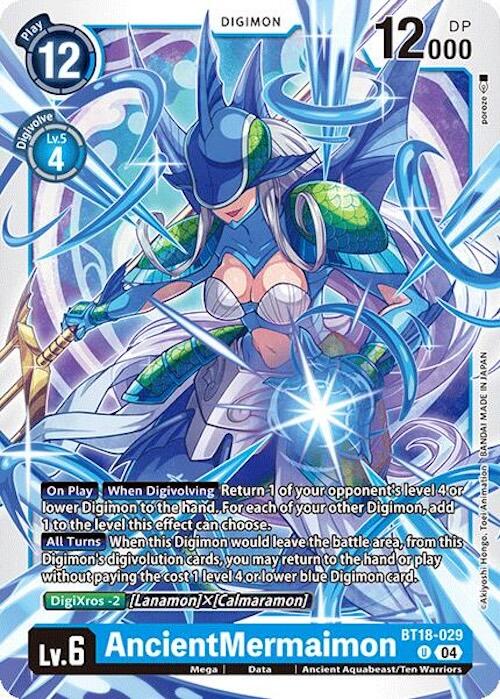 AncientMermaimon [BT18-029] [Release Special Booster 2.0] | Cracking-Singles