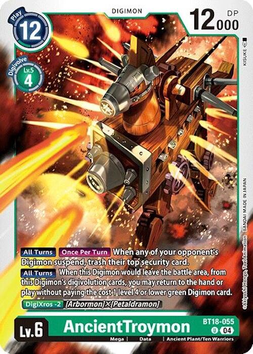 AncientTroymon [BT18-055] [Release Special Booster 2.0] | Cracking-Singles