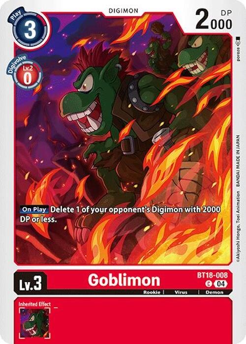 Goblimon [BT18-008] [Release Special Booster Ver.2.0] | Cracking-Singles