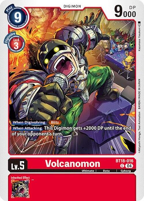 Volcanomon [BT18-016] [Release Special Booster Ver.2.0] | Cracking-Singles