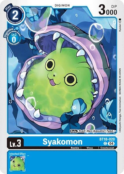 Syakomon [BT18-020] [Release Special Booster 2.0] | Cracking-Singles