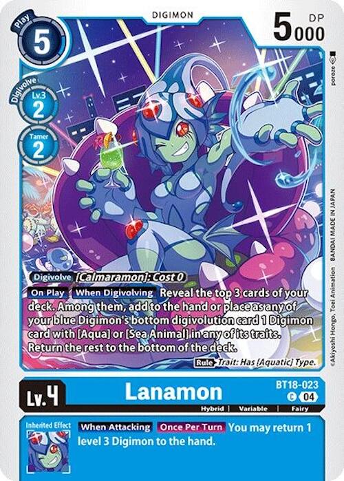 Lanamon [BT18-023] [Release Special Booster 2.0] | Cracking-Singles