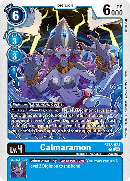 Calmaramon [BT18-024] [Release Special Booster 2.0] | Cracking-Singles