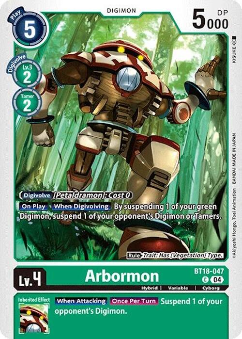 Arbormon [BT18-047] [Release Special Booster 2.0] | Cracking-Singles