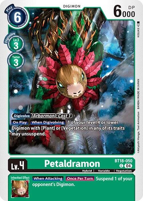 Petaldramon [BT18-050] [Release Special Booster 2.0] | Cracking-Singles