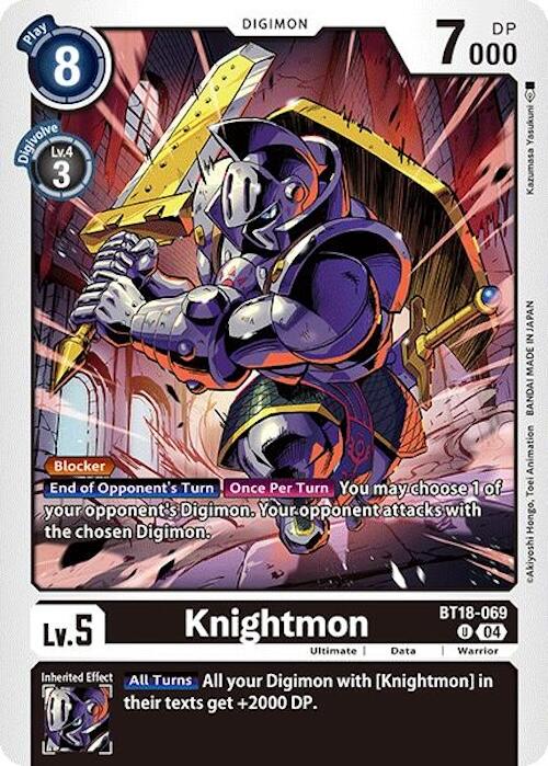 Knightmon [BT18-069] [Release Special Booster 2.0] | Cracking-Singles