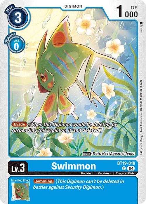 Swimmon [BT19-018] [Release Special Booster 2.0] | Cracking-Singles