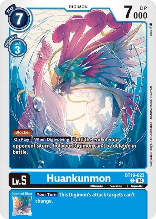 Huankunmon [BT19-023] [Release Special Booster 2.0] | Cracking-Singles