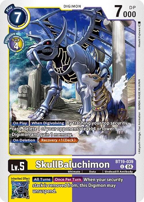 SkullBaluchimon [BT19-039] [Release Special Booster 2.0] | Cracking-Singles