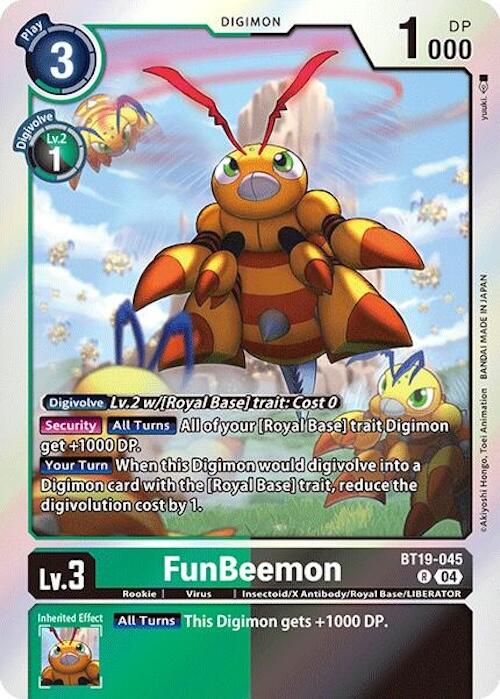 FunBeemon [BT19-045] [Release Special Booster 2.0] | Cracking-Singles