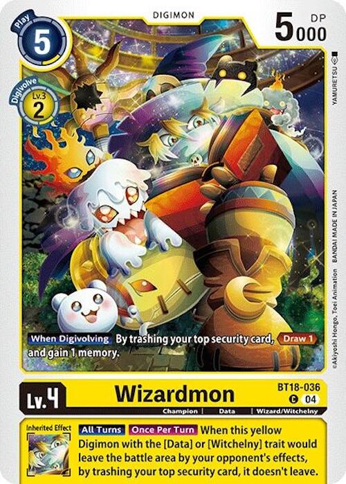 Wizardmon [BT18-036] [Release Special Booster 2.0] | Cracking-Singles