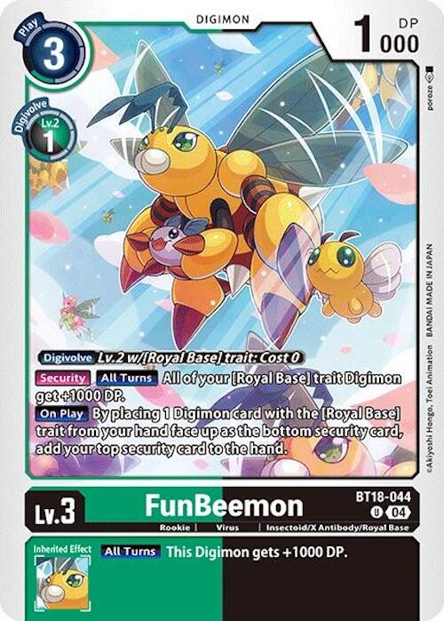 FunBeemon [BT18-044] - BT18-044 [Release Special Booster 2.0] | Cracking-Singles