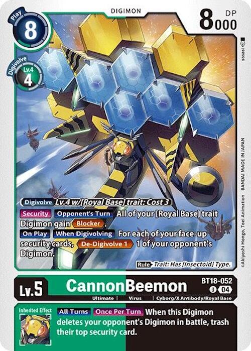 CannonBeemon [BT18-052] [Release Special Booster 2.0] | Cracking-Singles