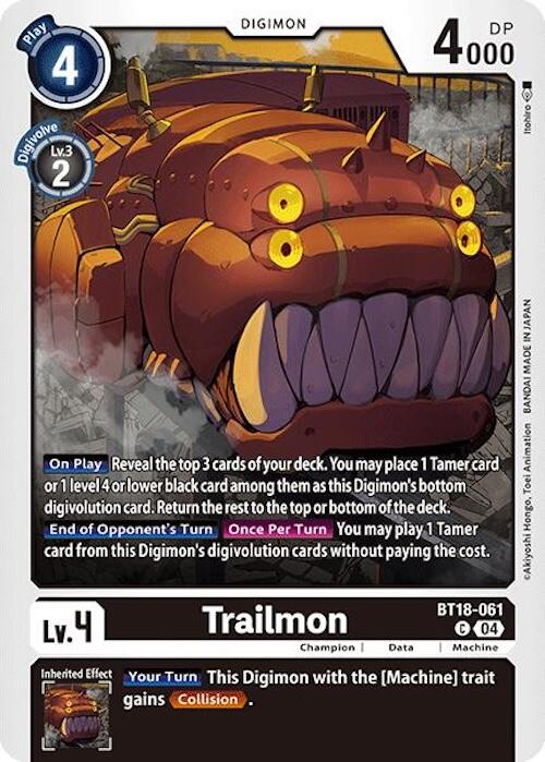 Trailmon [BT18-061] [Release Special Booster 2.0] | Cracking-Singles