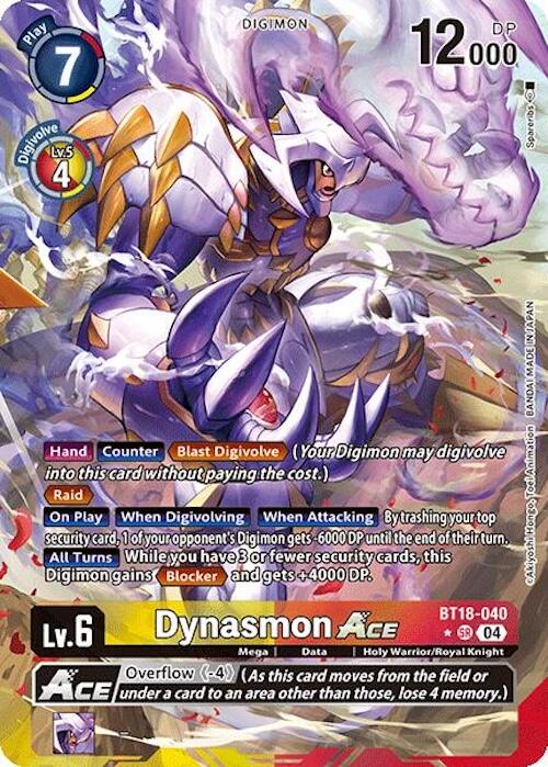 Dynasmon ACE [BT18-040] (Alternate Art) [Release Special Booster 2.0] | Cracking-Singles