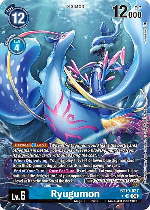 Ryugumon [BT19-027] (Alternate Art) [Release Special Booster 2.0] | Cracking-Singles