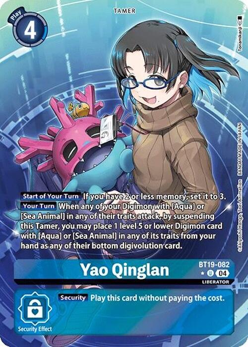 Yao Qinglan [BT19-082] (Alternate Art) [Release Special Booster Ver.2.0] | Cracking-Singles