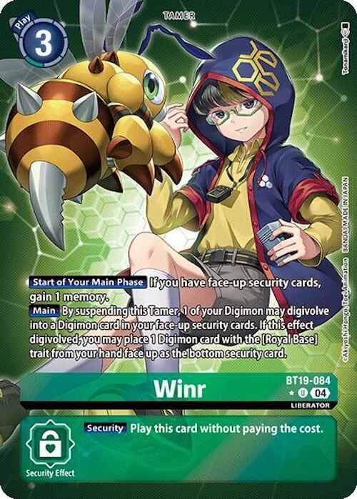 Winr [BT19-084] (Alternate Art) [Release Special Booster 2.0] | Cracking-Singles