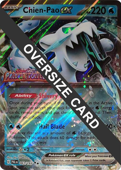 Chien-Pao ex (061/193) (Jumbo) [Scarlet & Violet: Black Star Promos] | Cracking-Singles