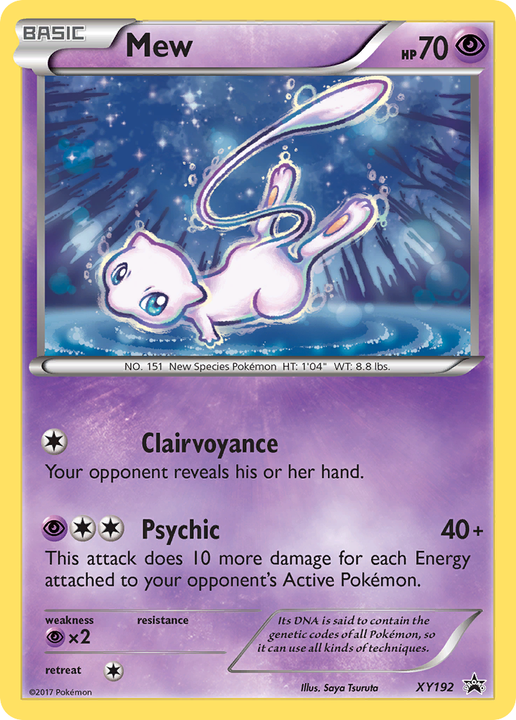 Mew (XY192) [XY: Black Star Promos] | Cracking-Singles