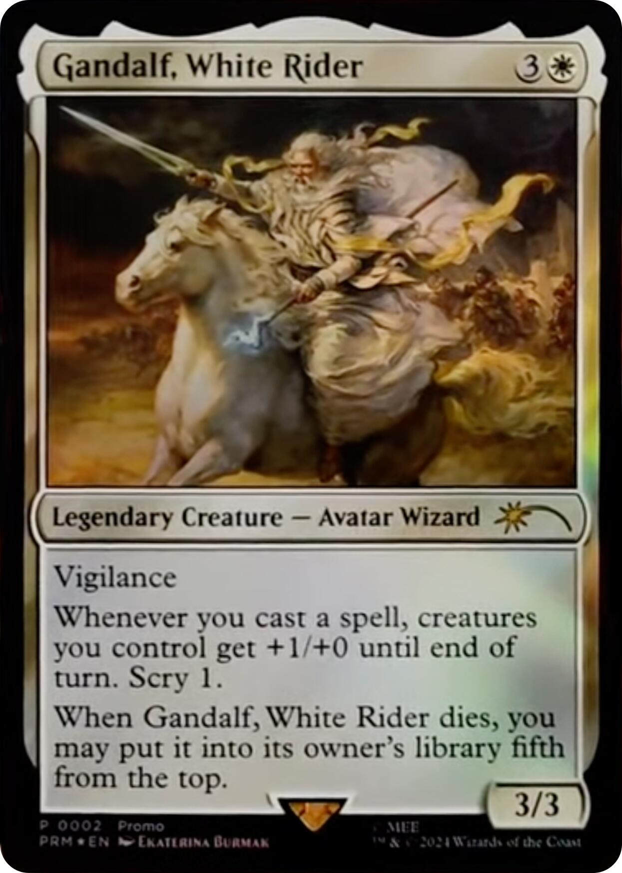 Gandalf, White Rider [Resale Promos] | Cracking-Singles