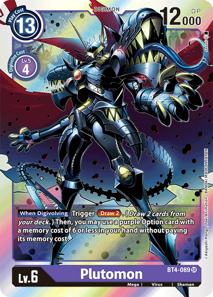 Plutomon [BT4-089] [Great Legend] | Cracking-Singles