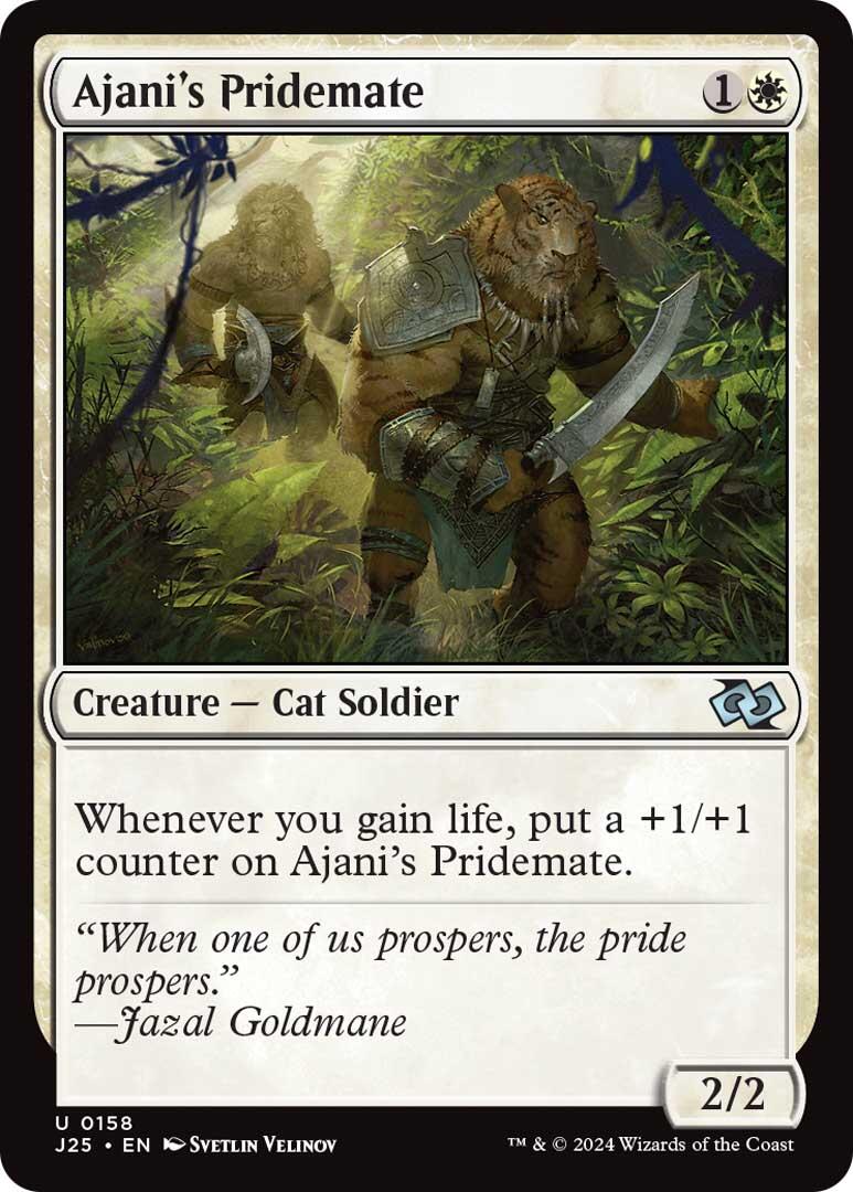 Ajani's Pridemate [Foundations Jumpstart] | Cracking-Singles